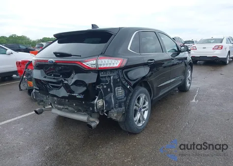 2018 Ford Edge Titanium z USA, uszkodzony, nr VIN 2FMPK4K94JBB43282